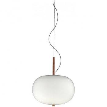 Cristal Ópalo Ilargi Lámpara de Techo 50 cm