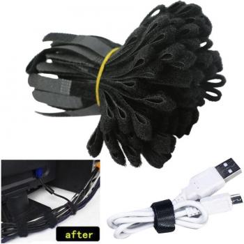 Lot de 1000 attaches-câbles en nylon avec œillets