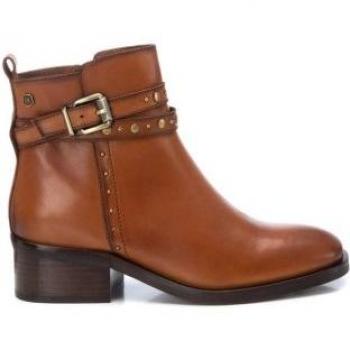 Botín de Piel Carmela Brown 3-5 cm