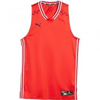Puma Hoops Team Game Jersey Damen Rot