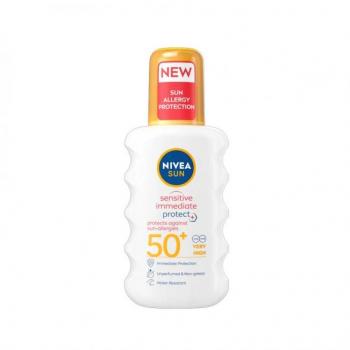 Nivea Sun Protect & Sensitive Spray – Protección Solar SPF 50+ 200 ml