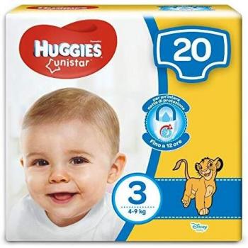 Huggies Unistar Midi Pannolino N.3 4-9 Kg
