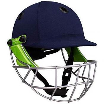 Navy 600F Junior Cricket Helmet – Medium