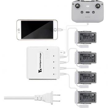 Cargador para 4 baterías de DJI Mavic Air 2