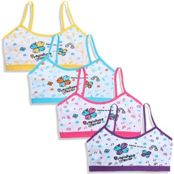 4Pc Cartoon Underwear Tank Tops for Girls