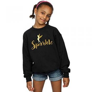 Sprookjesprinses Tinker Bell Schitterende Sweater Zwart
