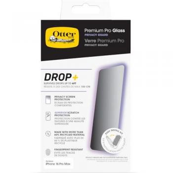 OtterBox Premium Pro Glass Privacy Screen Protector for iPhone 15 Pro Max
