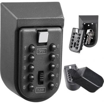 Caja de Seguridad Montada en Pared con Llave