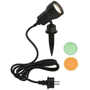 Lampe d'extérieur LED GU10 3 W avec filtre de couleur