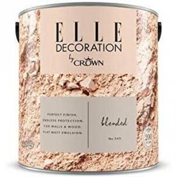 ELLE DECORATION pittura super lavabile beige blended 545 opaco, 2.5 L