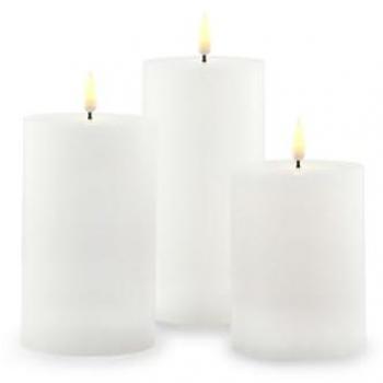 Candele a LED Sirius in Seta Esclusiva (3x)