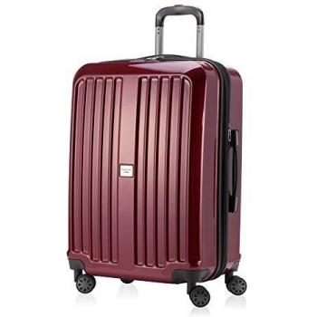 TSA‑Sicherer X‑Berg Rollkoffer – 65 cm, 90 L, burgundglänzend