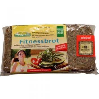 Mestemacher Fitnessbrot – 500 g – Vollkorn, Roggen, Hafer & Weizenkeime