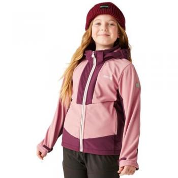 Regatta Haydenbury Junior Softshell (Dusty Rose/Fig)