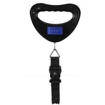 Perel 40‑kg-Kofferwaage – automatische Abschaltung, digitale Anzeige, Schwarz