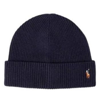 Berretto Unisex Ralph Lauren Navy Sgntr Resistente al Freddo