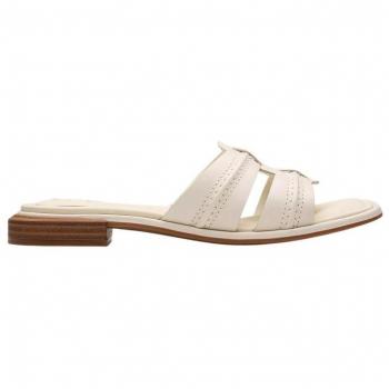 Sandália Mule Clarks Ariany 26181237 na Cor Branca
