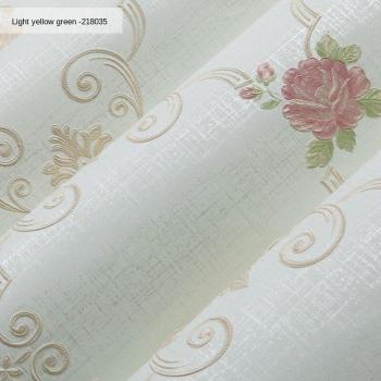 Papier peint chambre fleurie