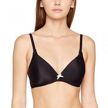 Sujetador Selene Maternal Alba con Relleno Negro 85C