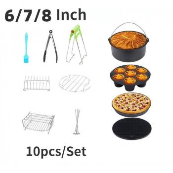 10-Piece Air Fryer Accessory Set for Baking