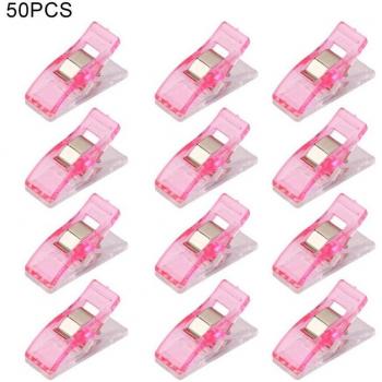 Clip Conjunto 50 – Rosa Trefle, Ideal para DIY