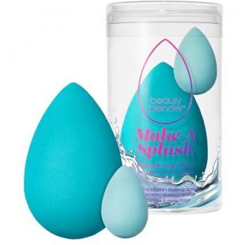 Paquete Glamour: BeautyBlender Océano + Micro Aguamarina
