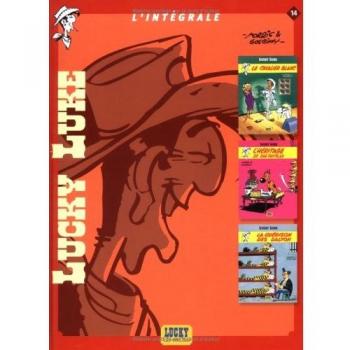 Lucky Luke I'Intégrale, Tome 14 : Le cavalier blanc ; L'héritage de Rantanplan ; La guérison des Dalton