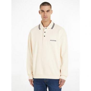 Tommy Hilfiger Polo Rugby A Maniche Lunghe Monotipo Calico XL