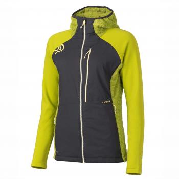 Giacca Ternua Kimoa Hybrid giallo scuro nero