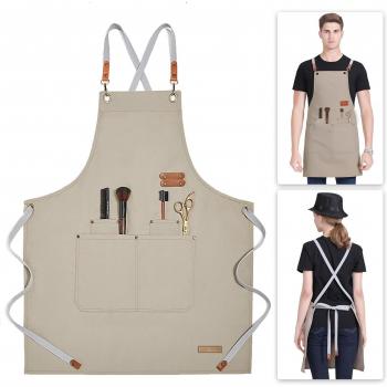 Delantal de Barbacoa con Accesorios Prácticos