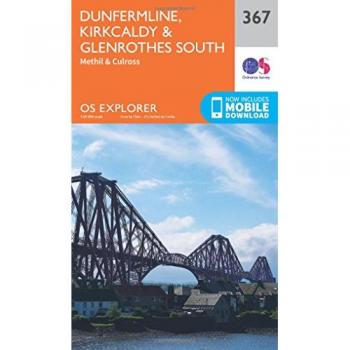 Ordnance Survey Map of Dunfermline, Kirkcaldy & Glenrothes South