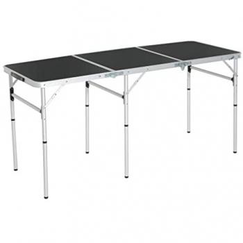 Hi-Gear Black Picnic Table
