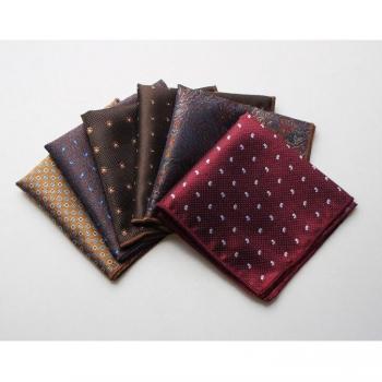 Set Pañuelos de Bolsillo 6 × Latón