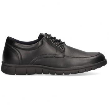 Zapato Ética 61603 – Blucher de Llenía Negra y Cómoda