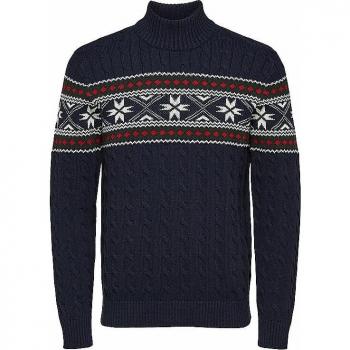 Selected Homme Rollkragenpullover Flake 16081554 M Herren
