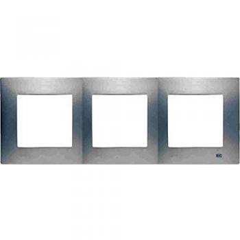 Cadre Triplé Silver Luna – Ligne BJC Viva 23003‑pl