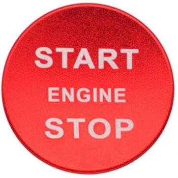 Ceyes Engine Push Button Trim Sticker for Range Rover