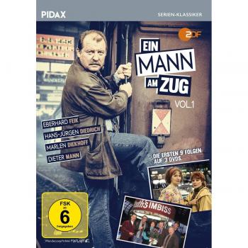 Ein Mann am Zug, Vol. 1 / Die ersten 9 Folgen der Kultserie mit Eberhard Feik (Pidax Serien-Klassiker) [3 DVDs]
