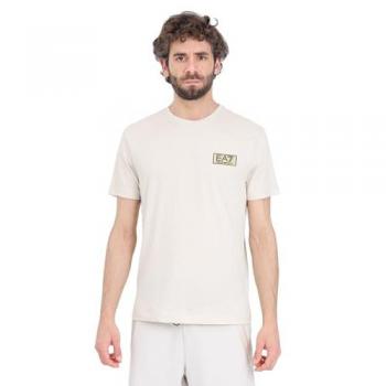 Camiseta de Hombre EA7 Color Beige