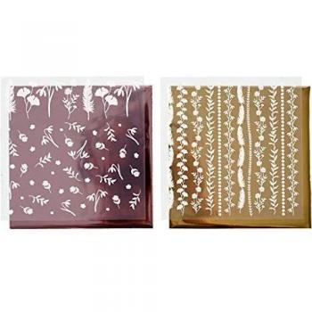 Papier transfert motifs floraux