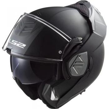 Casco Modulare Omologato P/J Ls2 FF906 ADVANT SOLID Nero Opa taglia L