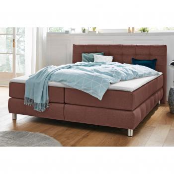 Andas Boxspringbett Salo, inkl. Topper, 6 Breiten, TFK in Härtegrad 4