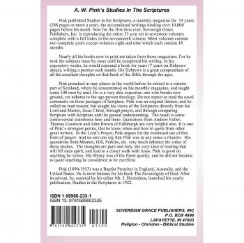 A.W. Pink's Studies In The Scriptures
