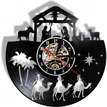 Reloj Vintage “Salmos y Sonidos” para Sala