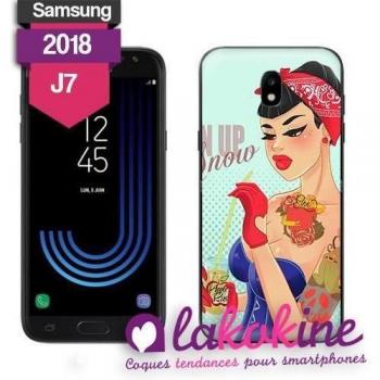 Custodia Protettiva Samsung Galaxy J7 2018 Disegno Principessa
