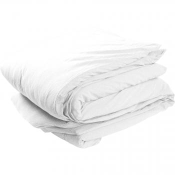 Housse de couette Palace, Coton, 200 x 200 cm, Blanc neige