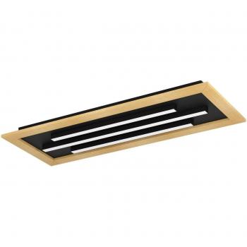 Plafonnier LED Tirrenara, 78x31cm, avec télécommande