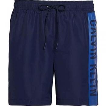 Calvin Klein Men's Drawstring Trunks, Blue, XXL
