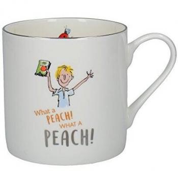 Roald Dahl Bone China Mug featuring JAMES AND THE GIANT PEACH