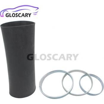 Manga Protectora de Goma con Anillo Metalizado para Suspensión Neumática BMW